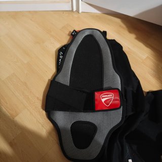 Espaldera Dainese Ducati wave ps2