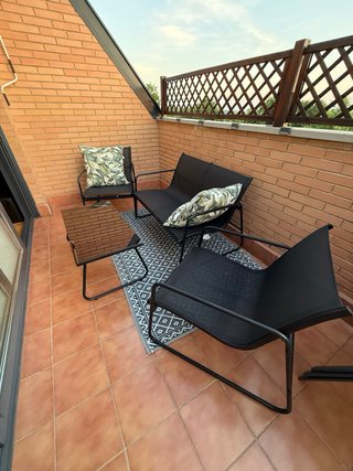 Conjunto Terraza 2 Sillones ,Sofá y Mesa