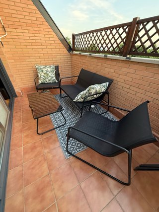 Conjunto Terraza 2 Sillones ,Sofá y Mesa