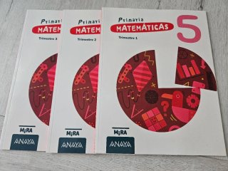 Matemáticas 5  Anaya Mira