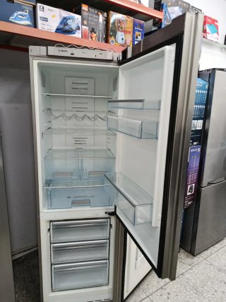 @Nevera Negra Cristal Combi No Frost Con Garantía@