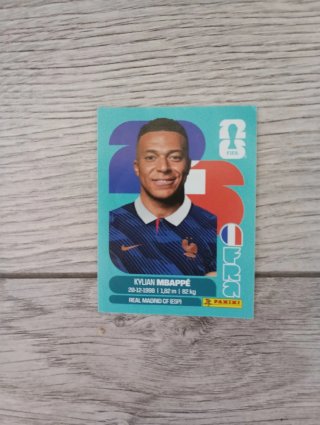 Cromo Kylian Mbappé Panini FIFA 2023