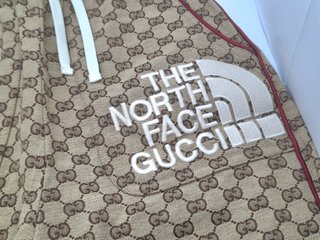 Pantalón Corto Gucci x The North Face Talla S