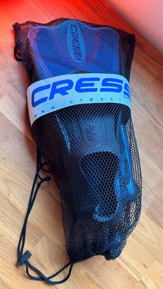 Aletas Cressi Palau SAF Azul Talla S-M
