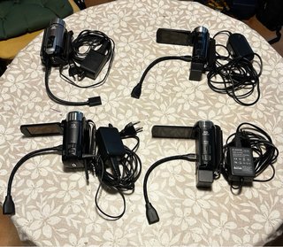 Pack 4 Videocámaras Canon Legria HF