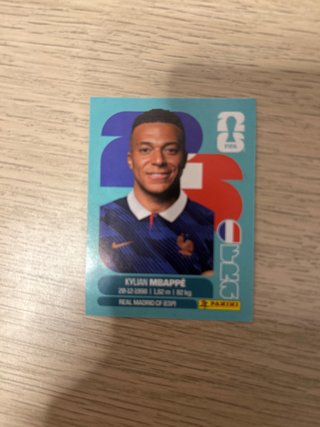 Carta Mbappé Francia Mundial 2026