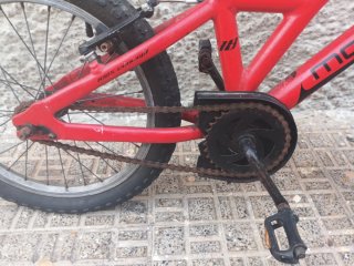 Bicicleta infantil Monty roja
