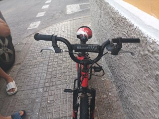Bicicleta infantil Monty roja