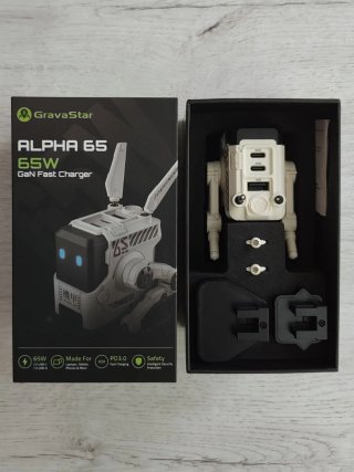 Cargador Rápido GaN Alpha 65W