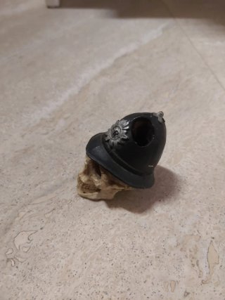Portapenne Teschio Fermacarte