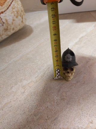 Portapenne Teschio Fermacarte