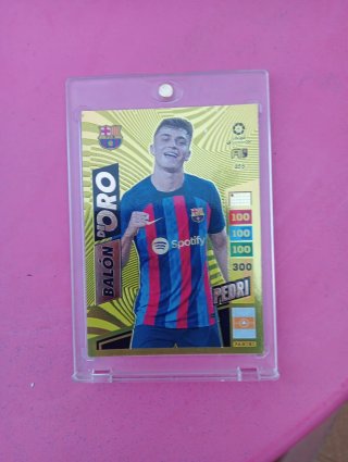 Cromo Pedri Balón de Oro Panini