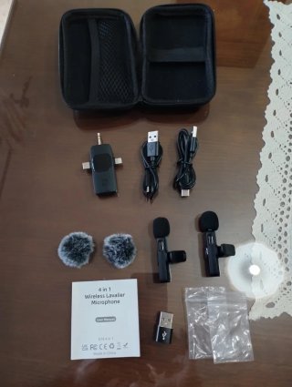 Micrófono Lavalier Inalámbrico