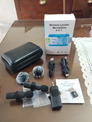 Micrófono Lavalier Inalámbrico