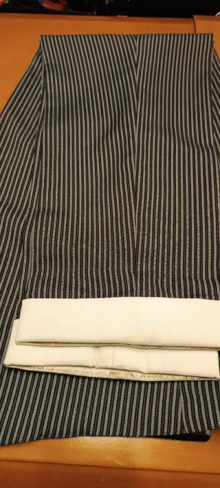 Pantalones Flamenco Caballero Rayas Grises