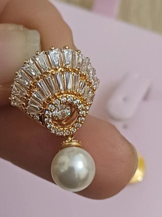Orecchini Swarovski conchiglia e perla