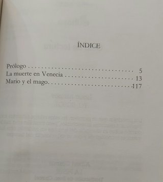 La muerte en Venecia y Mario y el Mago (2 en 1)