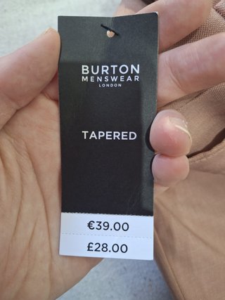 Pantalón Capri Salmon Talla M Burton