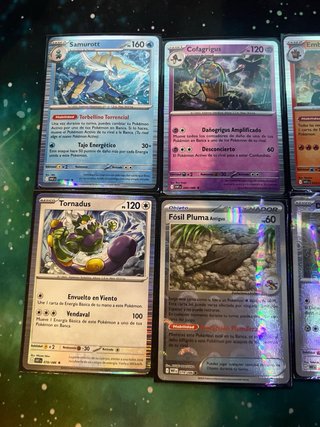 Lote Cartas Pokémon Pignite, Frillish, Samurott, M