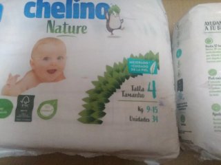 155 pañales Chelino T-4