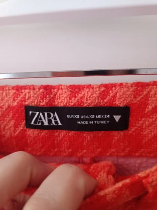 Pantalón corto Zara Houndstooth Talla XS