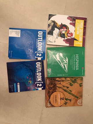 Libros 2 de bachiller ies virgen de la victoria