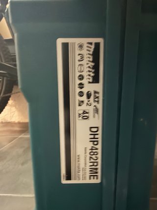 Taladro Percutor Makita DHP482RME