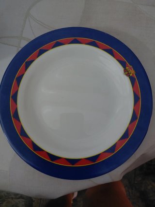 Vajilla Vintage Barça 24 Piezas Cerámica