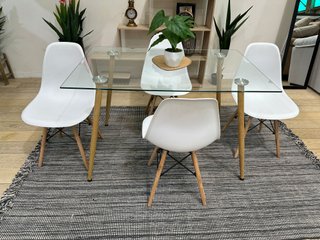 Comedor NUEVO mesa + 4 sillas