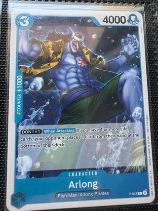 Carta Arlong Promo One Piece P-048