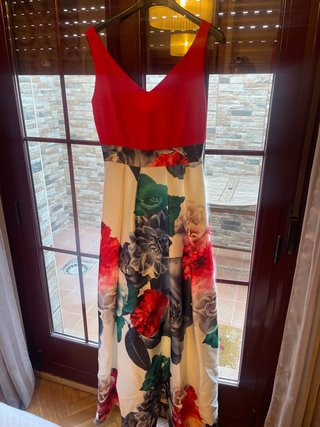 Vestido fiesta/boda estampado floral