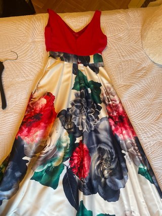 Vestido fiesta/boda estampado floral