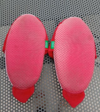 Ciabatte a forma di cuore