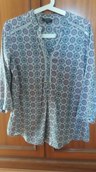 Camisa estampada ZENDRA multicolor