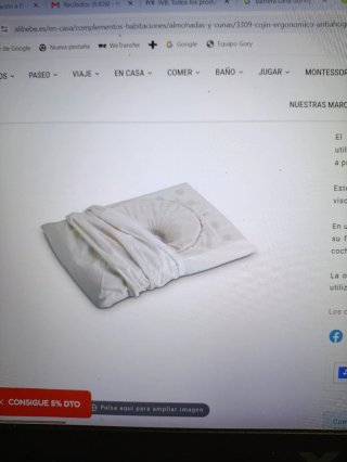 Cojín Ergonómico Antiahogo Jane 2 Etapas