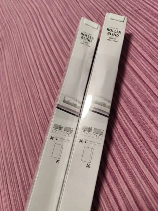 SOLO 1 estor enrollable blanco