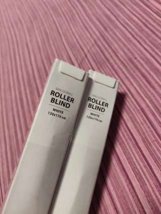 SOLO 1 estor enrollable blanco