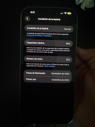 iPhone 16 Pro Max 256GB (e-SIM) blanco