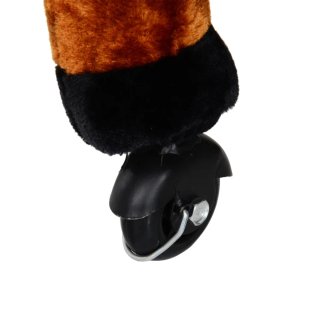 Caballito de peluche con ruedas