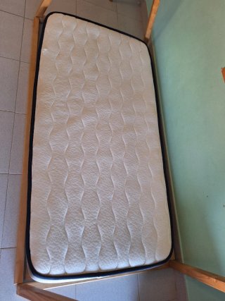 Cama Tipi Madera 140x70 con colchón