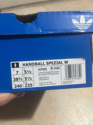 Adidas Handball Spezial Donna Beige/Marrone 38
