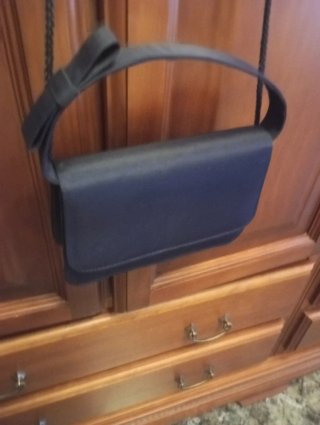 Bolso de fiesta azul