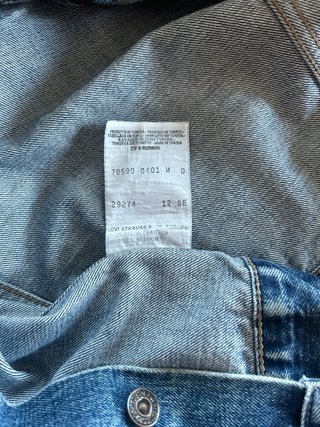 Cazadora Vaquera Levi's Trucker Mujer Azul