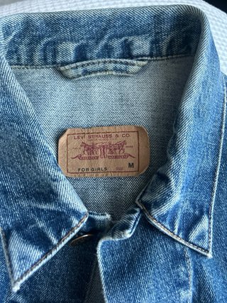 Cazadora Vaquera Levi's Trucker Mujer Azul