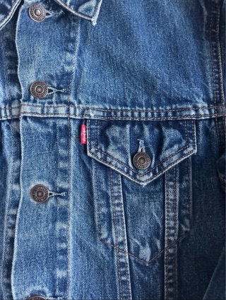 Cazadora Vaquera Levi's Trucker Mujer Azul