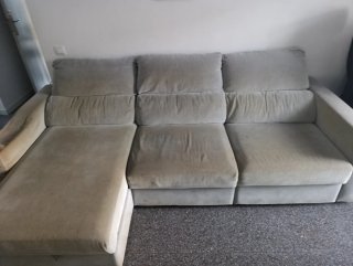 Sofá Ikea Eskilstuna beige tela