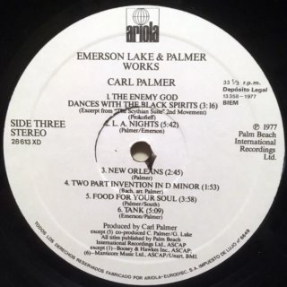Emerson Lake & Palmer - Works