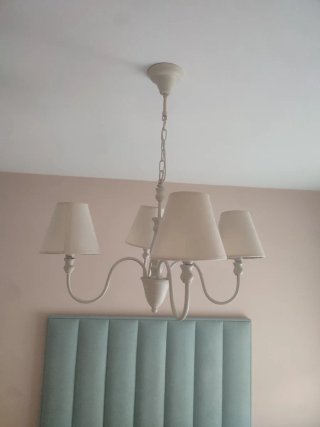 Lámpara de techo estilo rústico