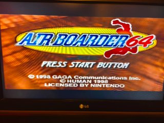 ✨Airboarder 64 ☢️ Nintendo 64✨