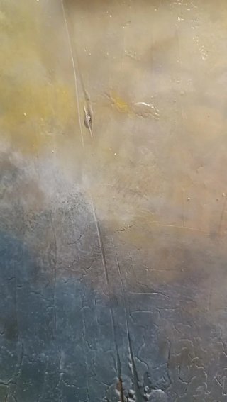 Cuadro Abstracto Pintado a Mano